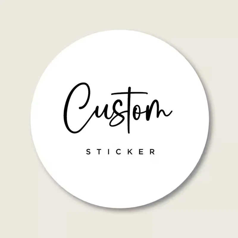Baby Food Logo - Personalize Custom Stickers Labels Thank You