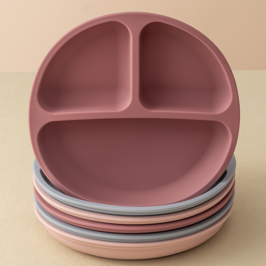 Baby Food Dinner - 1PCS Baby Sucker Silicone Dining Plate