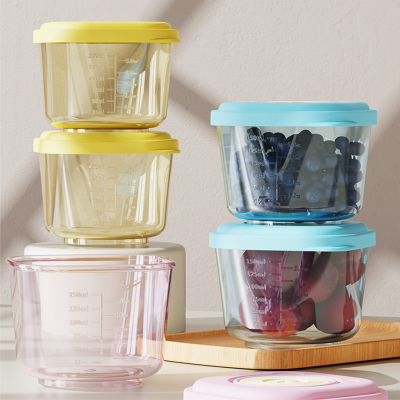 Baby Food Dinner - 6 Pcs Baby Food Storage Containers