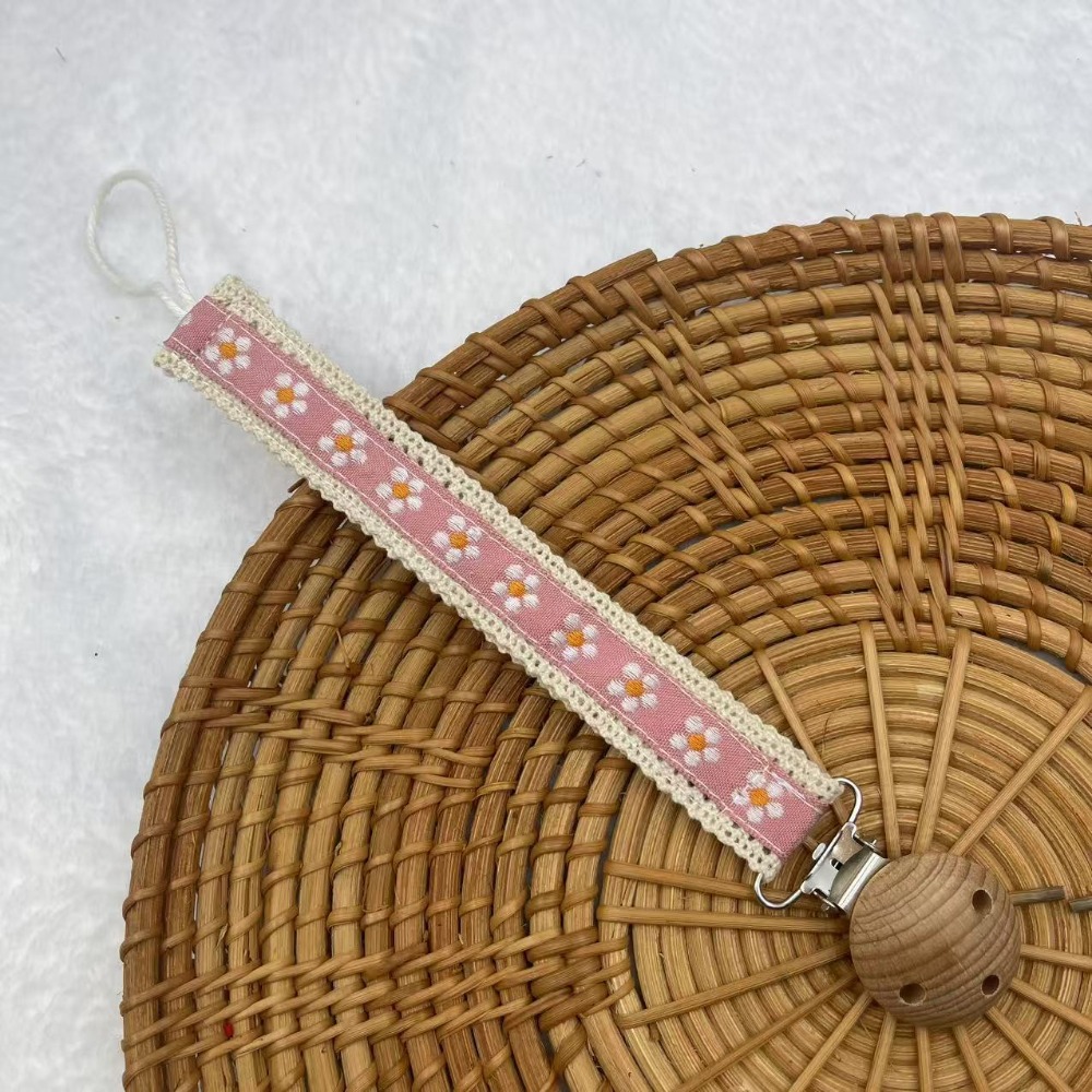 Baby Food Kids - New Wooden Baby Pacifier Chain Cute