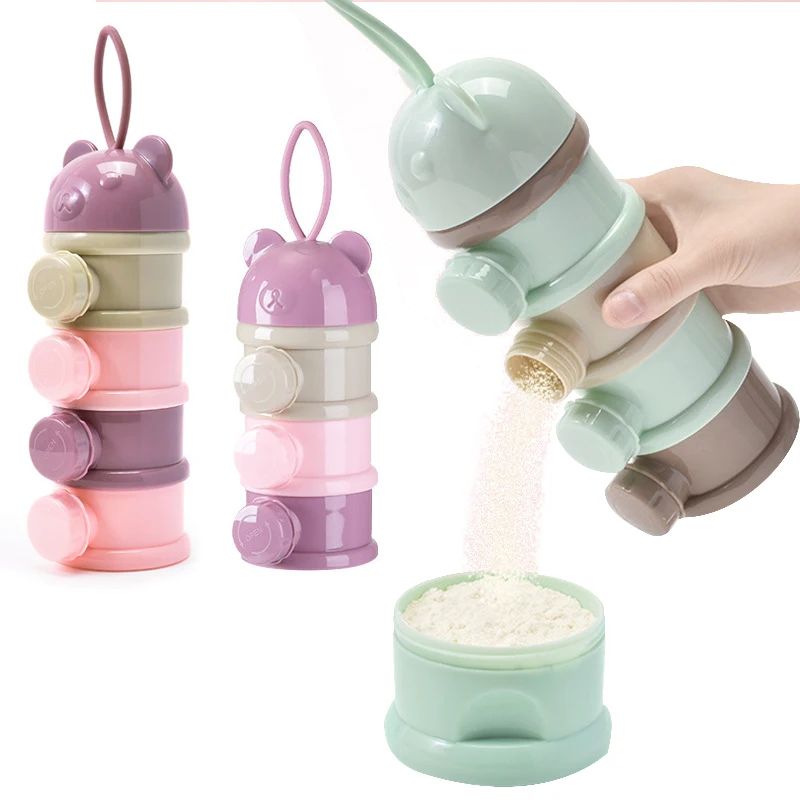 Baby Food Storage - 3/4Layer Baby Portable Baby Food Storag