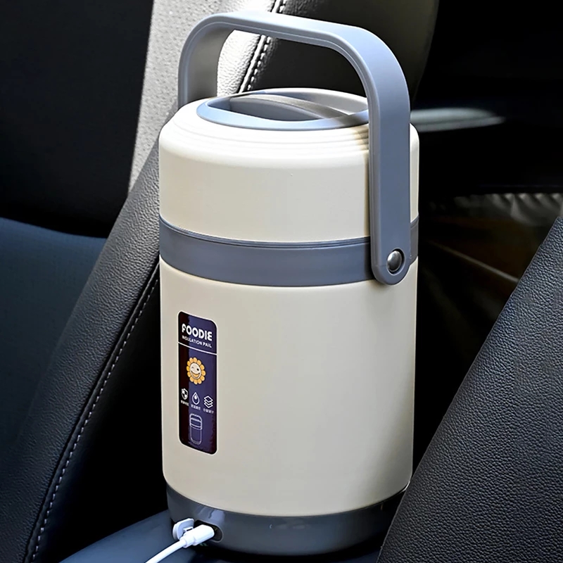 USB Electric Heated Lunch Boxe - Baby Food Warmer Portable recension och pris