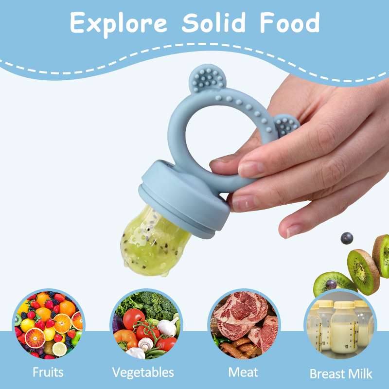 Silicone Bear Shaped Baby Frui - Baby Food Guide recension och pris