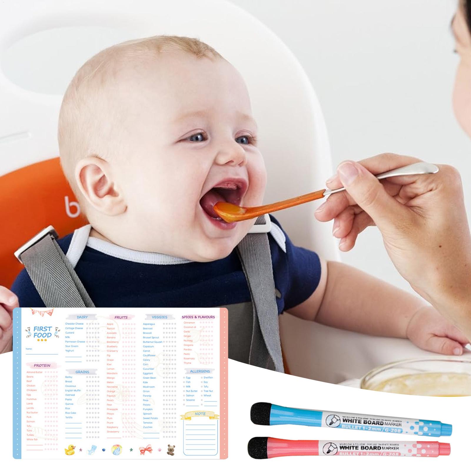 Magnetic Baby First Foods Chec - Baby Food Checklist recension och pris