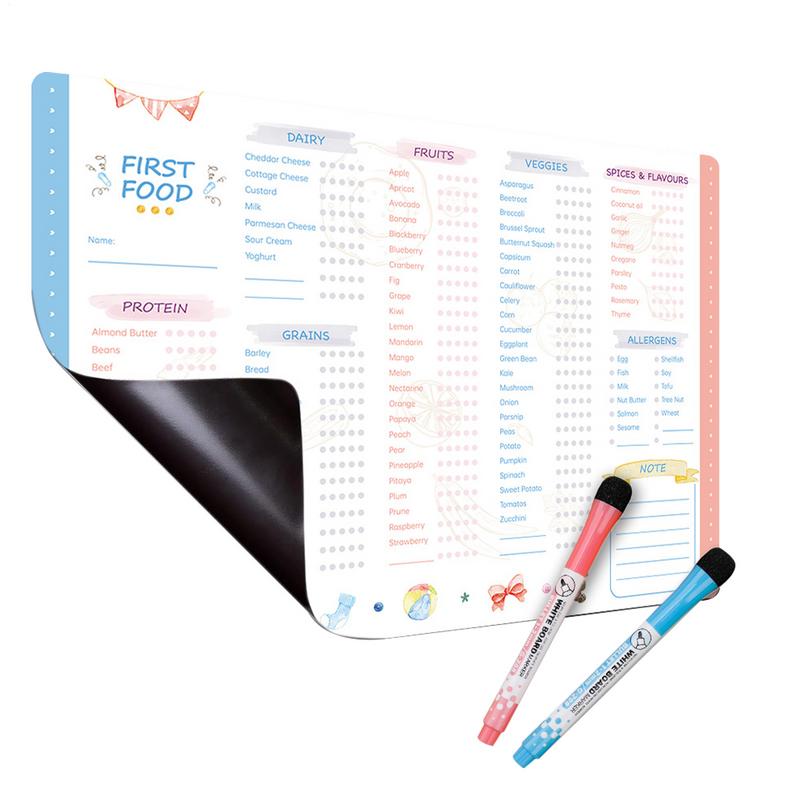 Baby First Foods Checklist Mag - Baby Food Checklist recension och pris