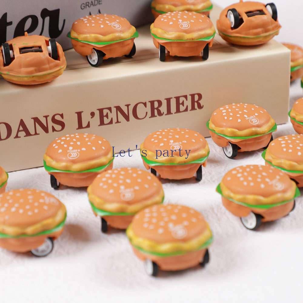 15Pcs Mini Cute 3D Burger Pull - Baby Food Kids recension och pris