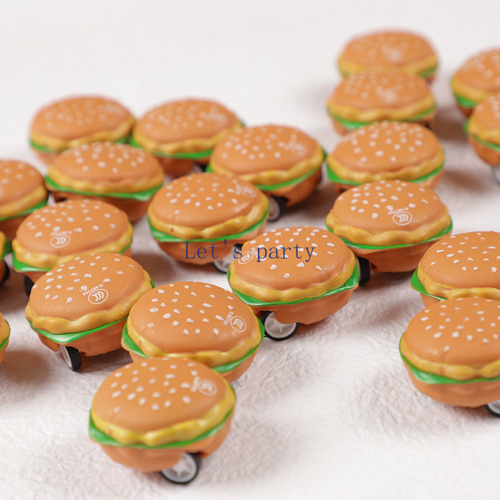 15Pcs Mini Cute 3D Burger Pull - Baby Food Kids recension och pris
