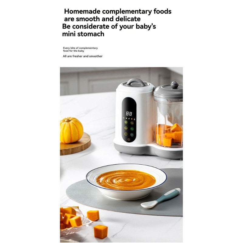 [NEW!N92R】 Automatic Baby Food - Baby Food Maker And Steamer recension och pris