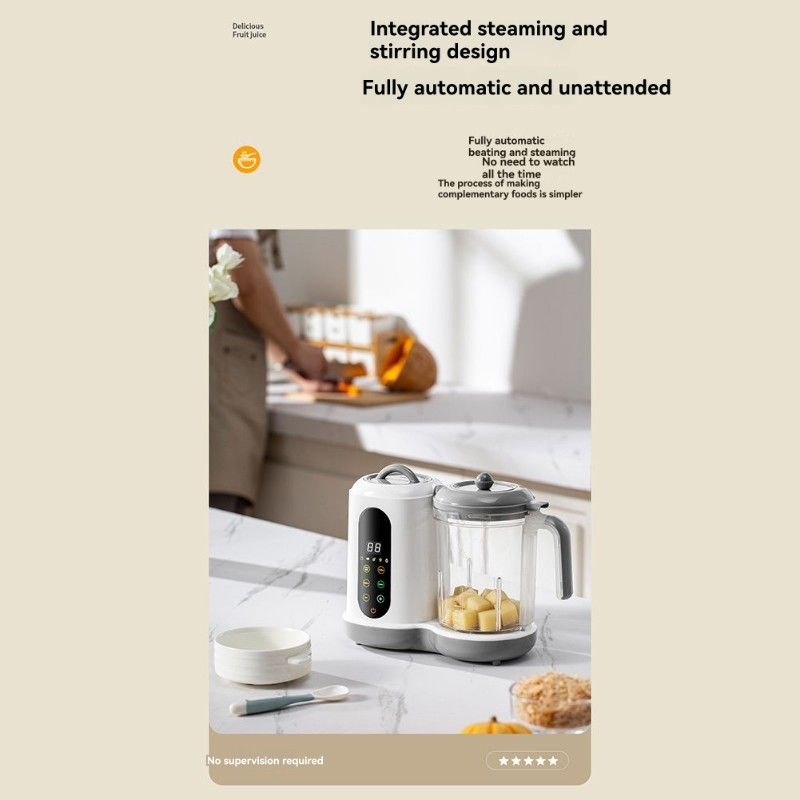 [NEW!N92R】 Automatic Baby Food - Baby Food Maker And Steamer recension och pris