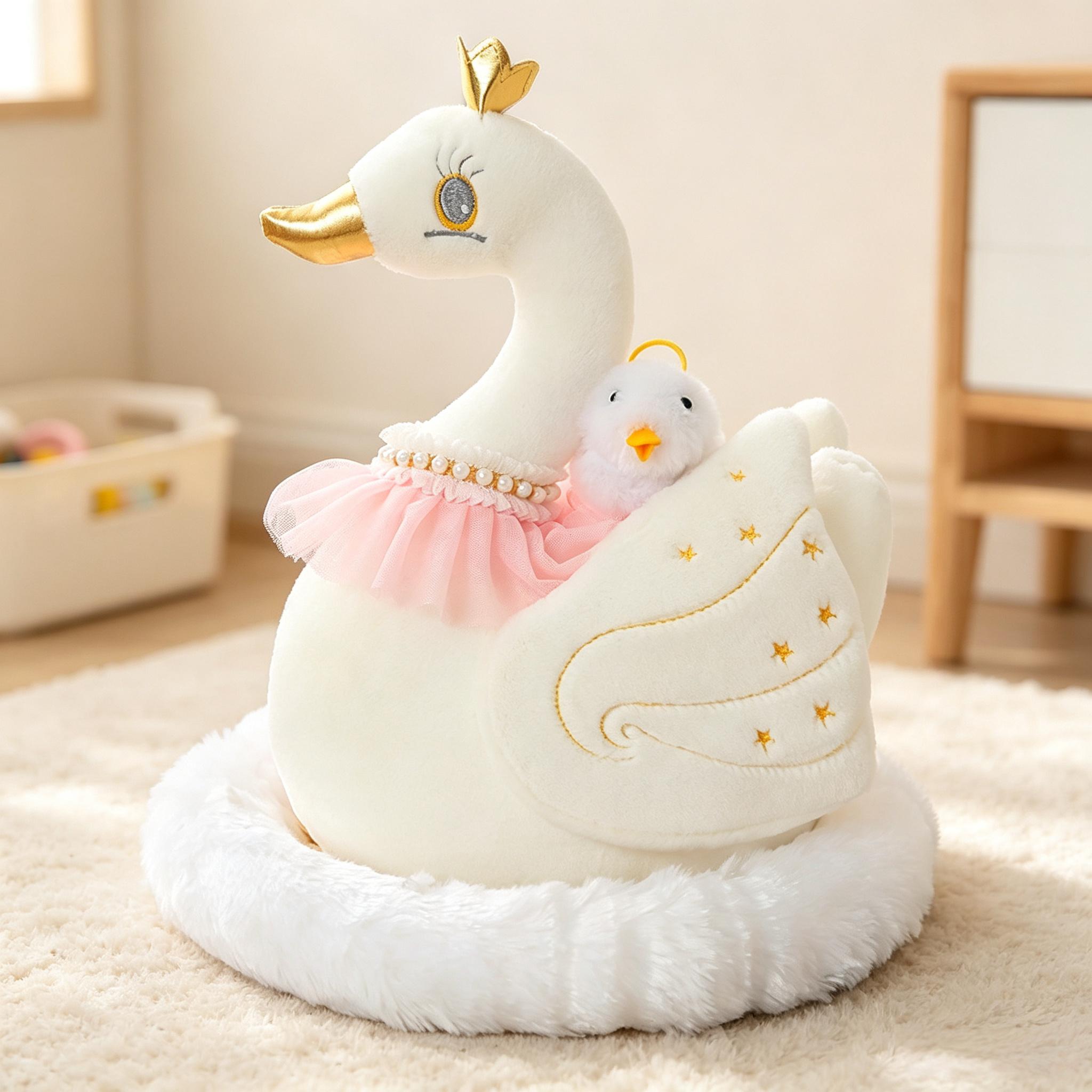 Kawaii Simulated Swan Family P - Baby Food Nestum recension och pris