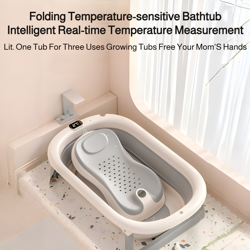 Foldable Baby Bathtub, Safe an - Baby Food Warmer Portable recension och pris