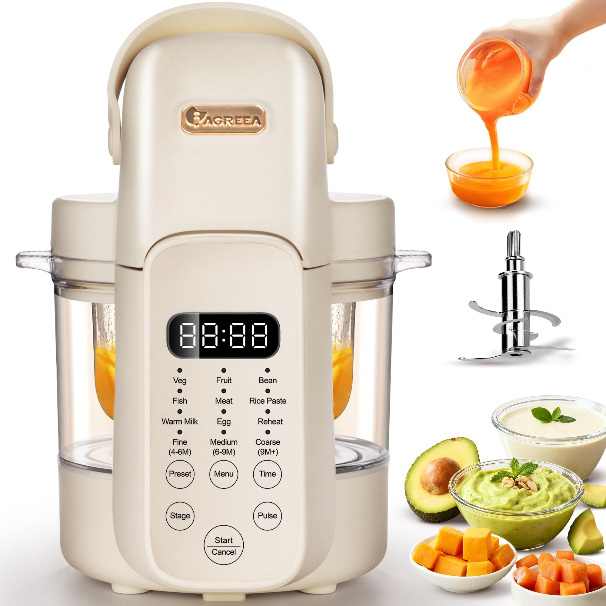 9 in 1 Baby Food Maker,Auto Gl - Baby Food Maker And Steamer recension och pris