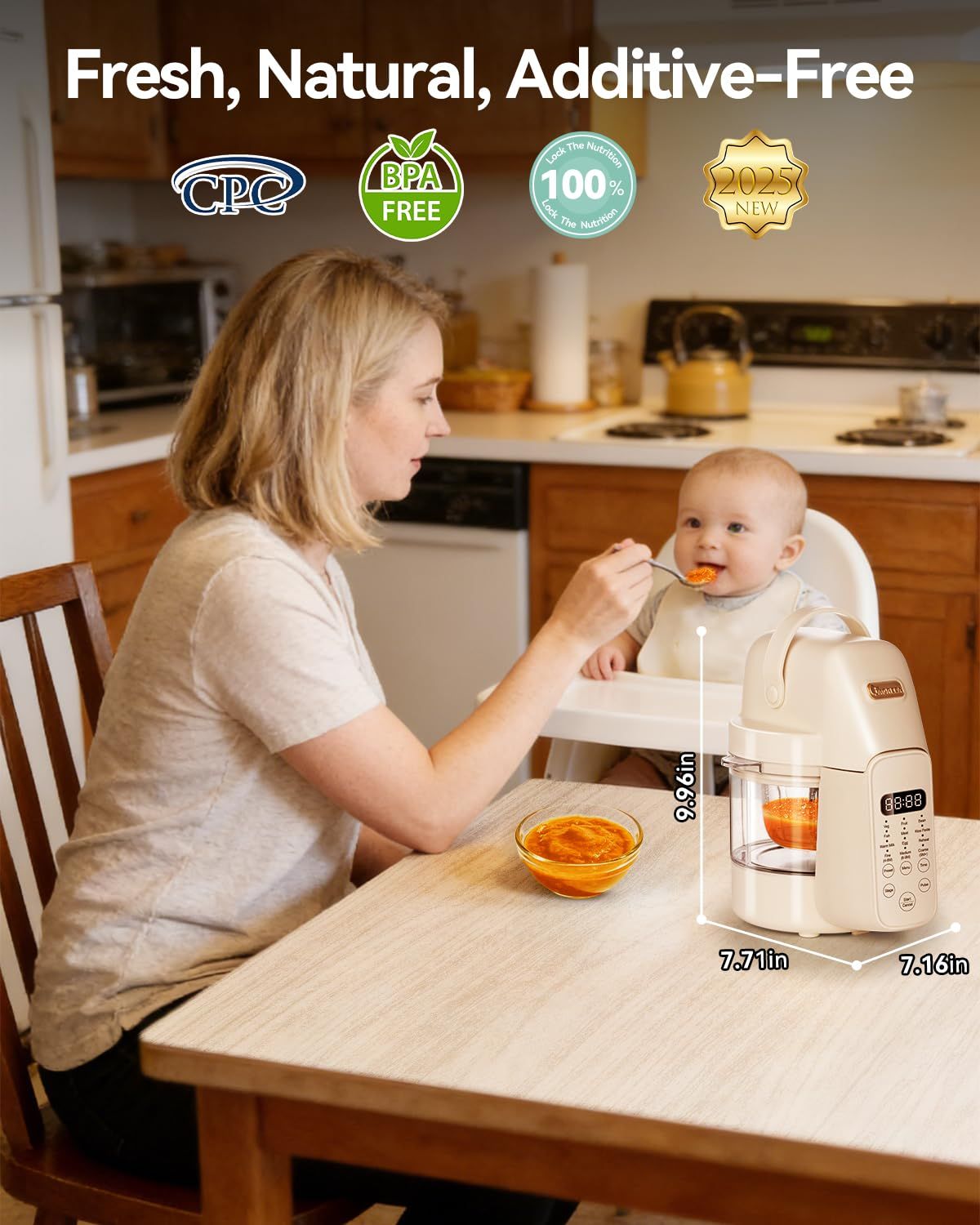 9 in 1 Baby Food Maker,Auto Gl - Baby Food Maker And Steamer recension och pris