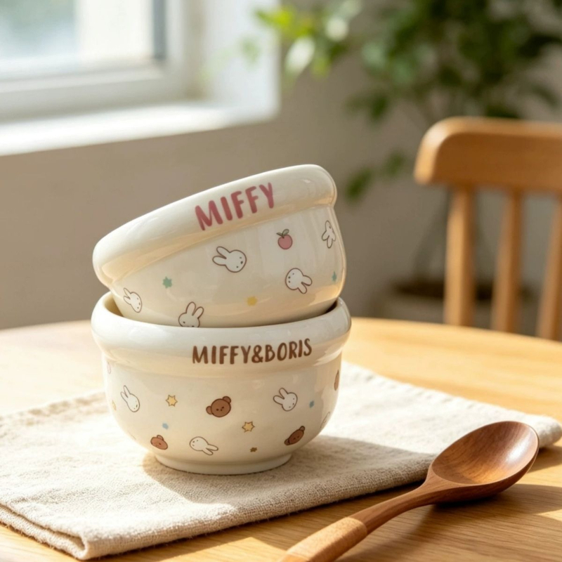 Cartoon Kawaii Miffy New Ceram - Baby Food In Japan recension och pris