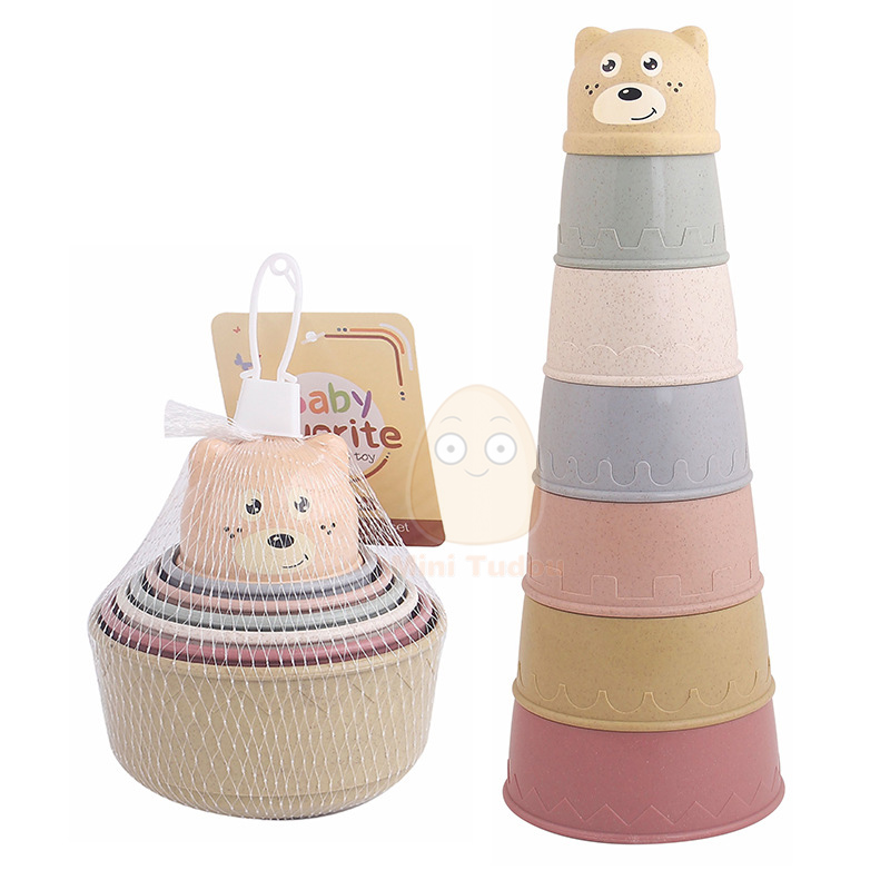 Baby Toys Stacking Cup Cartoon - Baby Food Nestum recension och pris