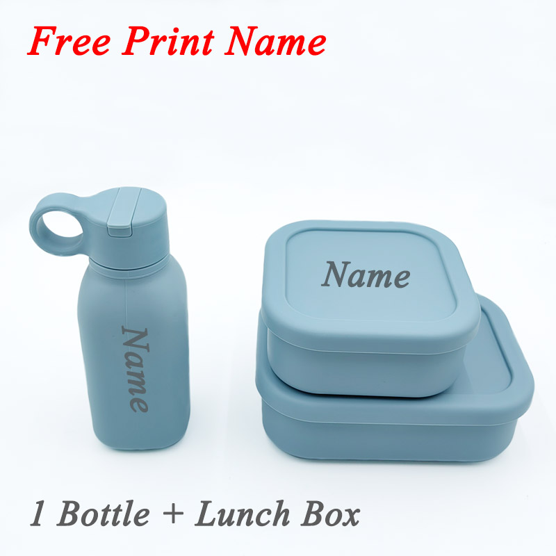 Silicone Water Bottle Free Per - Baby Food Logo recension och pris