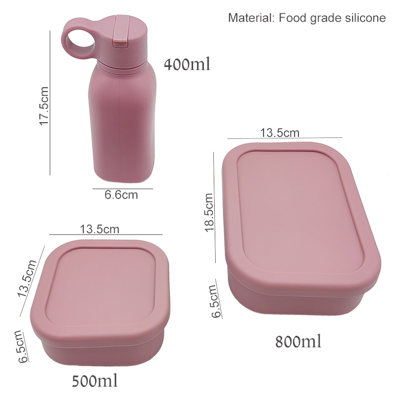 Silicone Water Bottle Free Per - Baby Food Logo recension och pris