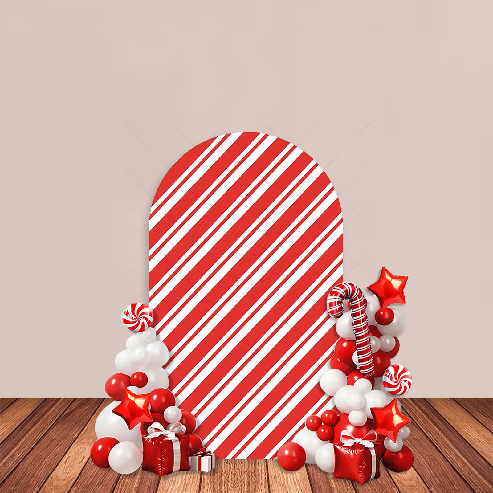 Cherry Bow Merry Christmas Arc - Baby Xmas Food recension och pris