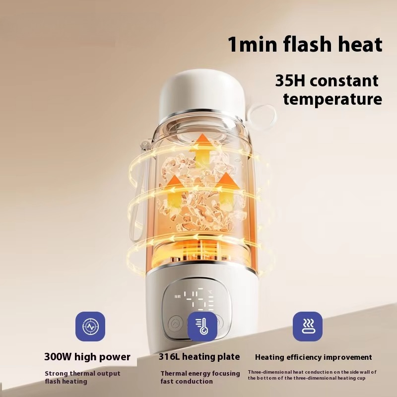 Portable wireless thermostatic - Baby Food Warmer Portable recension och pris