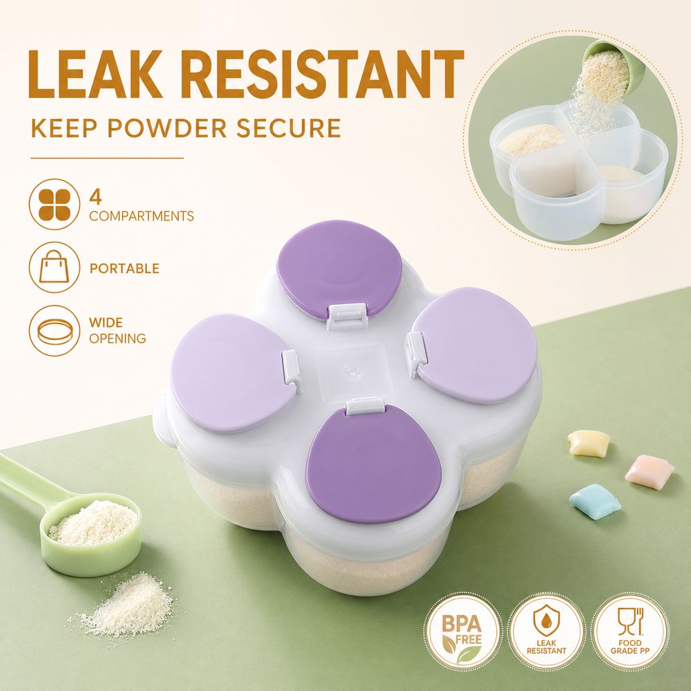 Partitioned Formula Dispenser  - Baby Food Storage recension och pris