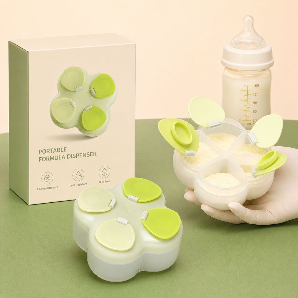 Partitioned Formula Dispenser  - Baby Food Storage recension och pris