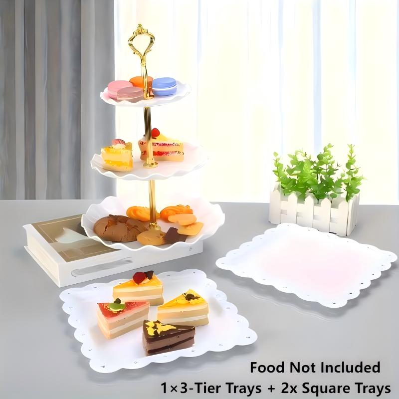 1/3/4/5PCS Decorative Food Tra - Baby Food Dinner recension och pris