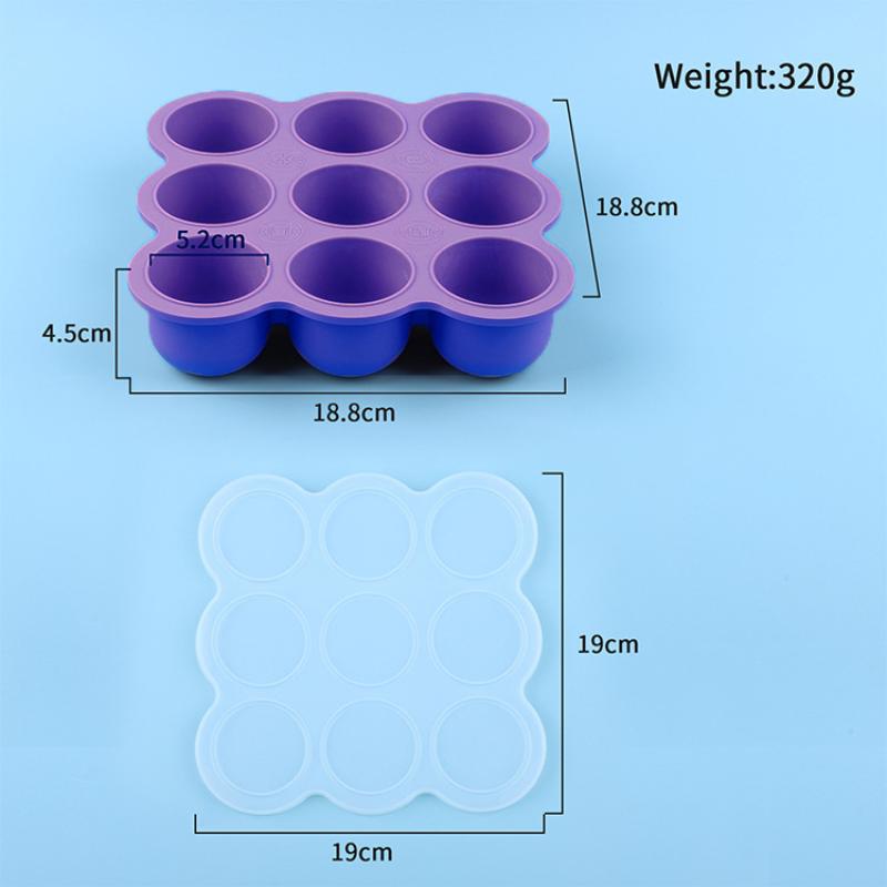 Baby Food Silicone Container 9 - Baby Food Jars recension och pris