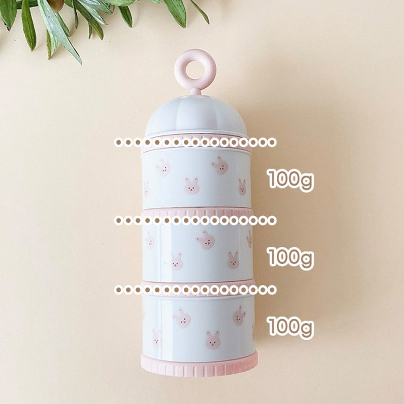 Cute Bear Milk Powder Box Baby - Baby Food Storage recension och pris