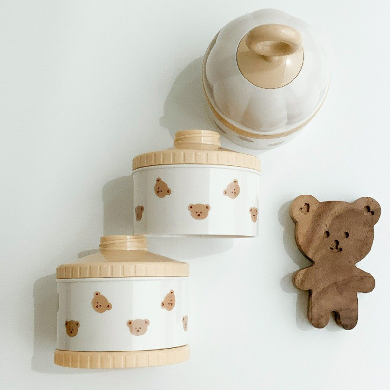 Cute Bear Milk Powder Box Baby - Baby Food Storage recension och pris