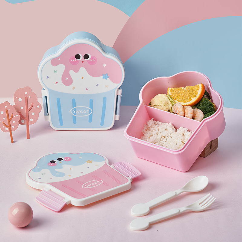 Cute Bento Lunch Box School He - Baby Food Warmer Portable recension och pris