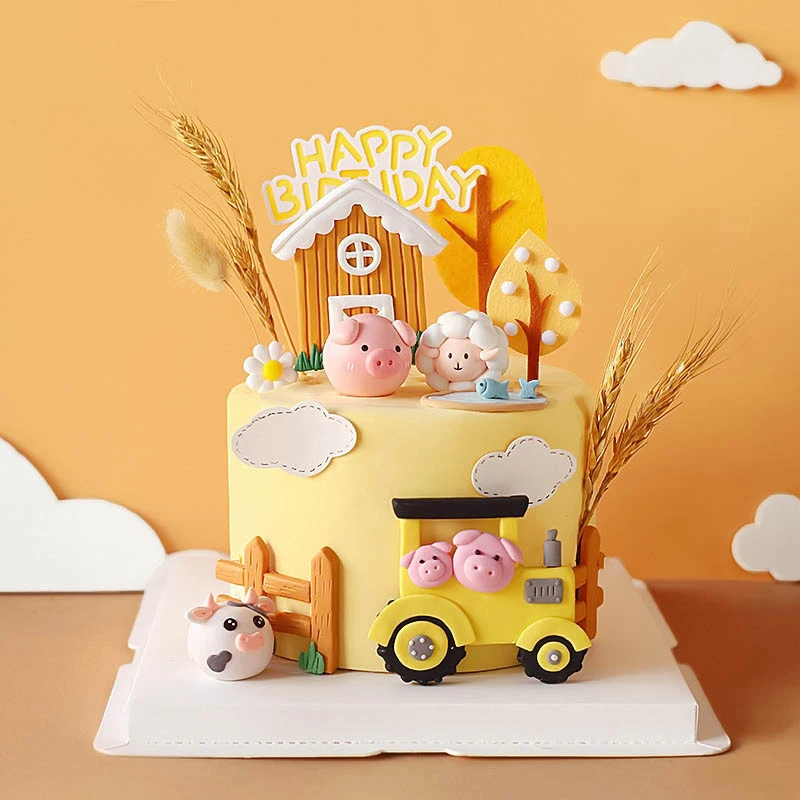 Happy Birthday Cake Topper Far - Baby Food Kids recension och pris