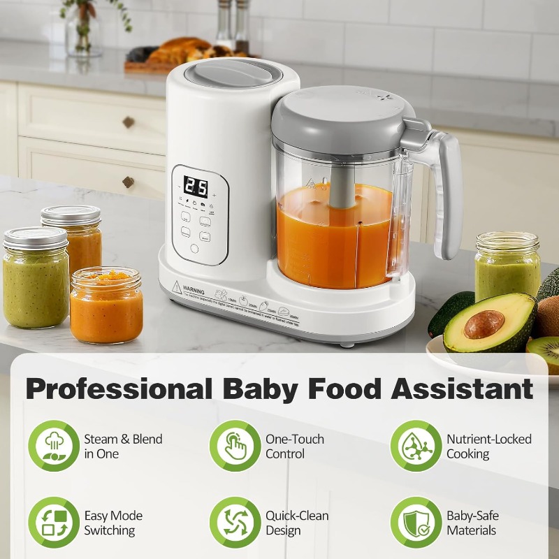 Baby Food Maker Steamer Blende - Baby Food Maker And Steamer recension och pris