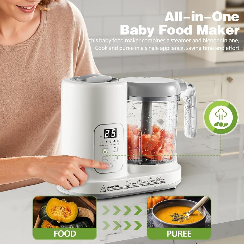 Baby Food Maker Steamer Blende - Baby Food Maker And Steamer recension och pris