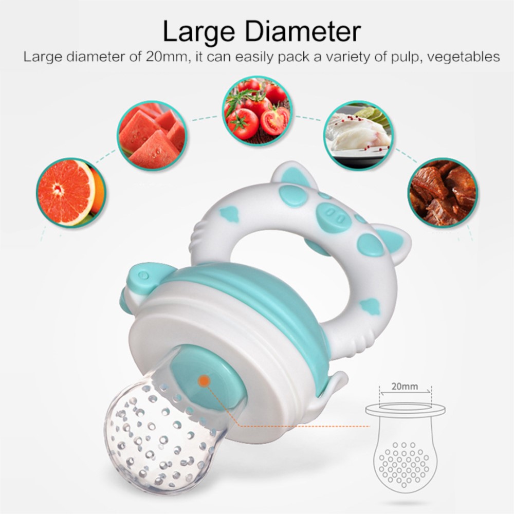 Silicone Fresh Food Nibbler Ba - Baby Food Guide recension och pris