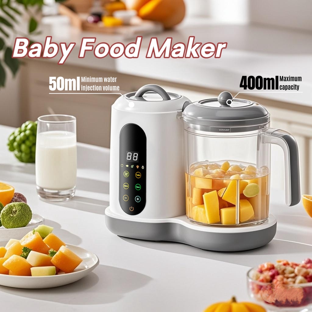 Multifunctional Baby Food Make - Baby Food Maker And Steamer recension och pris