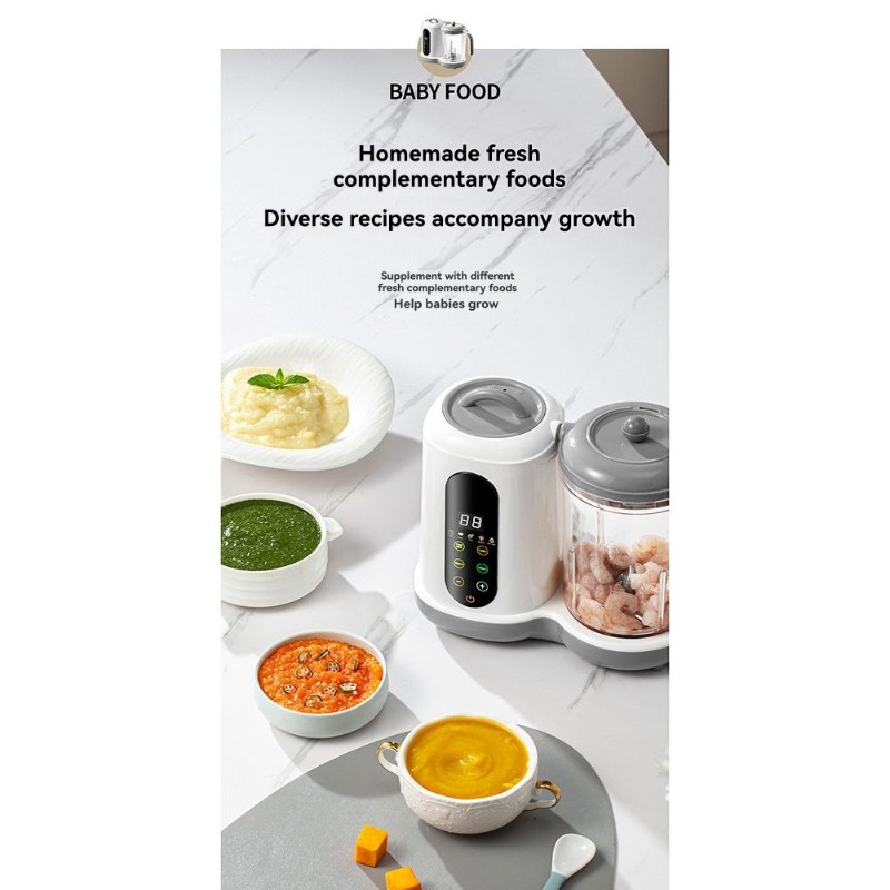 【NEW A39M】 Automatic Baby Food - Baby Food Maker And Steamer recension och pris