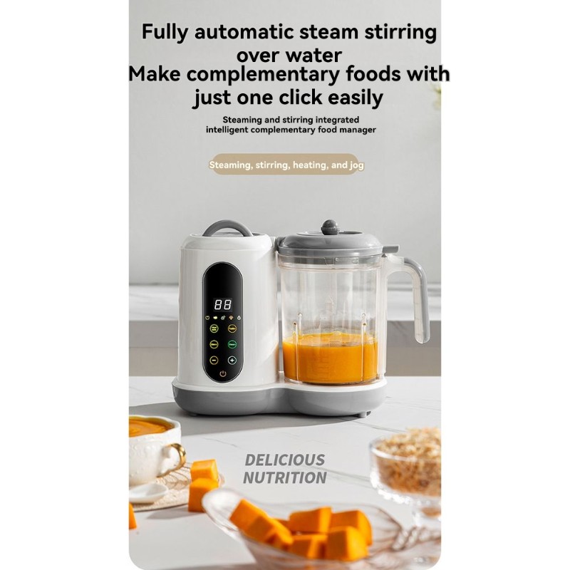 CKFAM-Automatic Baby Food Make - Baby Food Maker And Steamer recension och pris