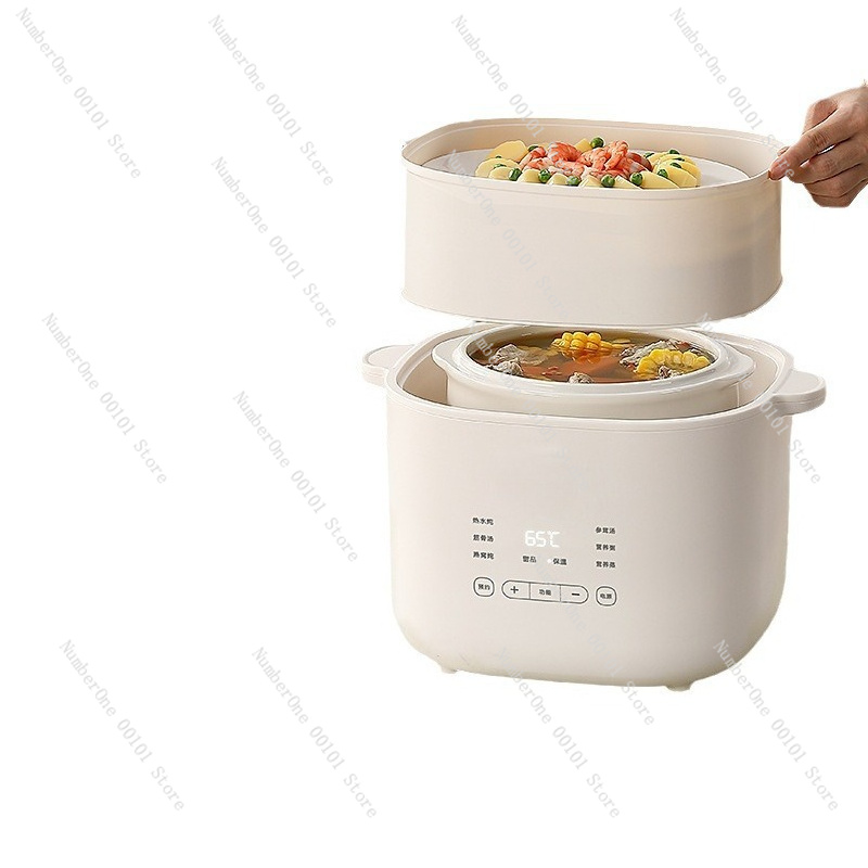 Electric Stew Pot Double Boile - Baby Food Maker And Steamer recension och pris