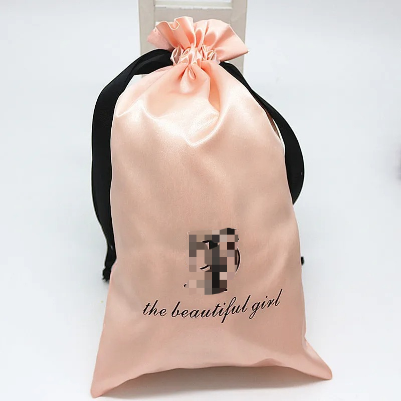 20PCS Baby Pink Silk Satin Pou - Baby Food Logo recension och pris