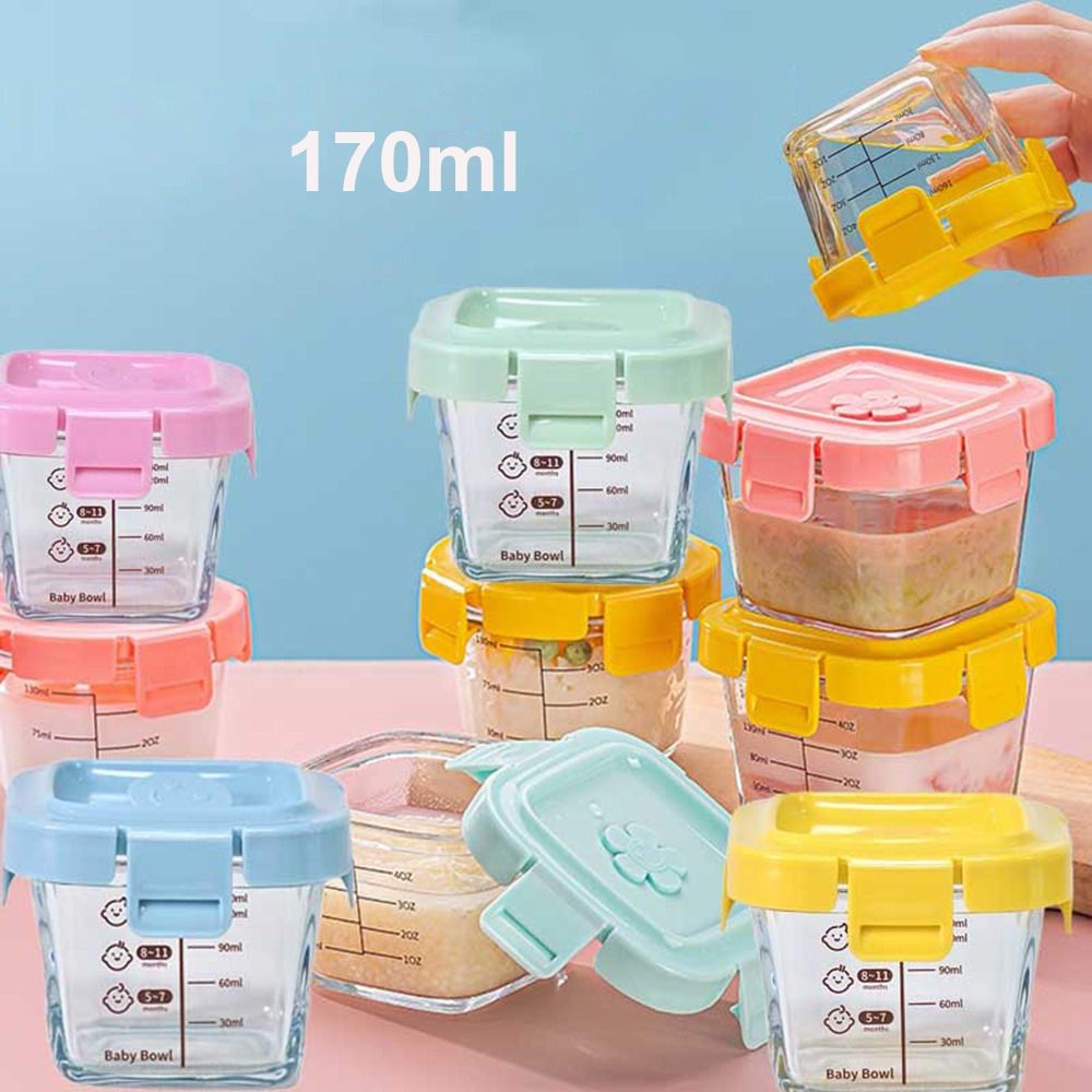 170ml Glass Food Storage Box F - Baby Food Jars recension och pris