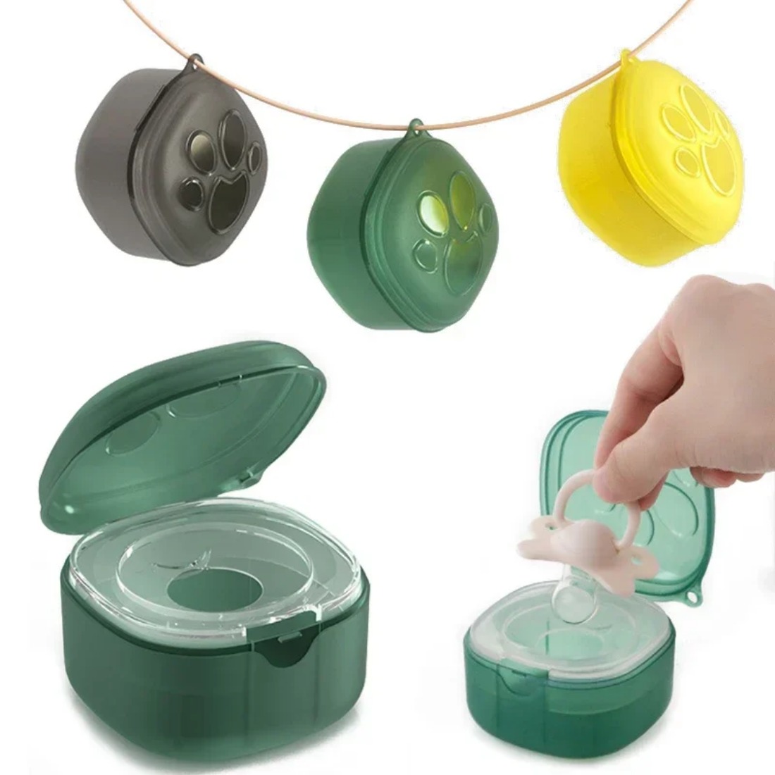 Food Grade Silicone Pacifier B - Baby Food Storage recension och pris