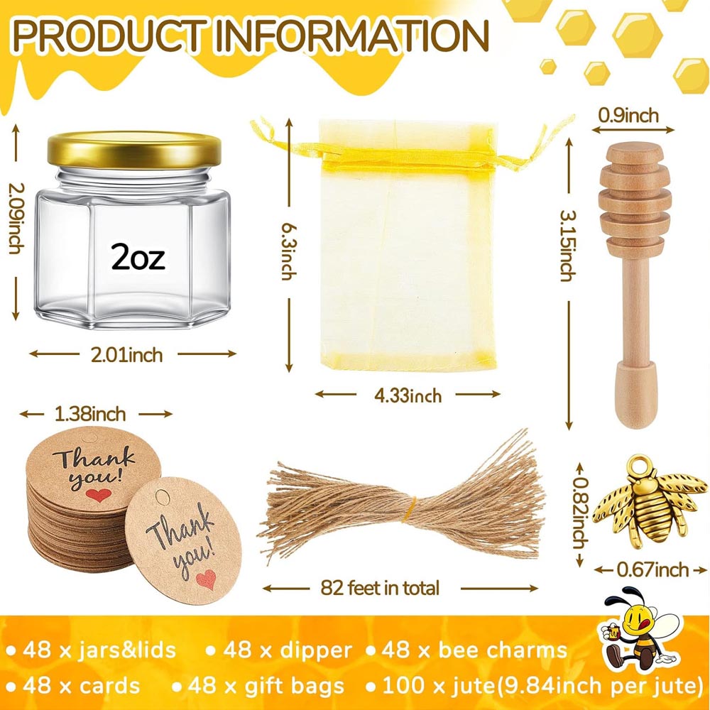 Mini Honey Jars With Honey Dip - Baby Food Variety Pack recension och pris