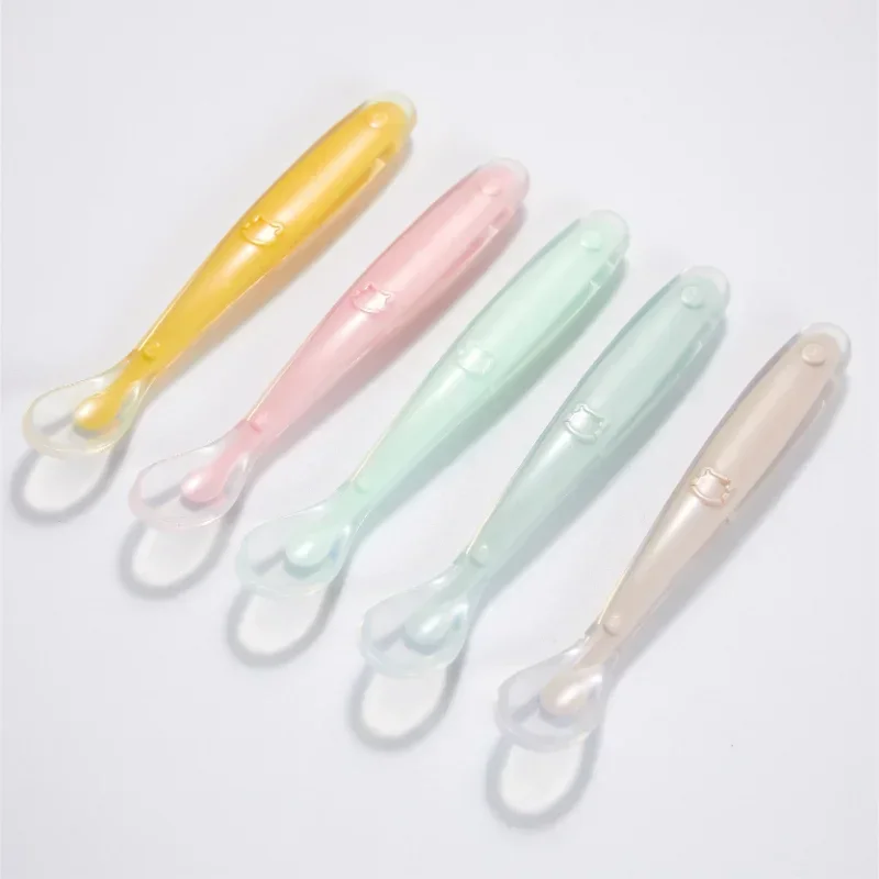 Soft Silicone Baby Spoon Toddl - Baby Food Guide recension och pris