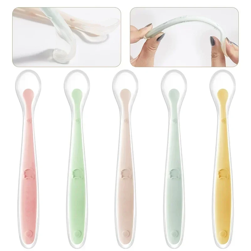 Soft Silicone Baby Spoon Toddl - Baby Food Guide recension och pris