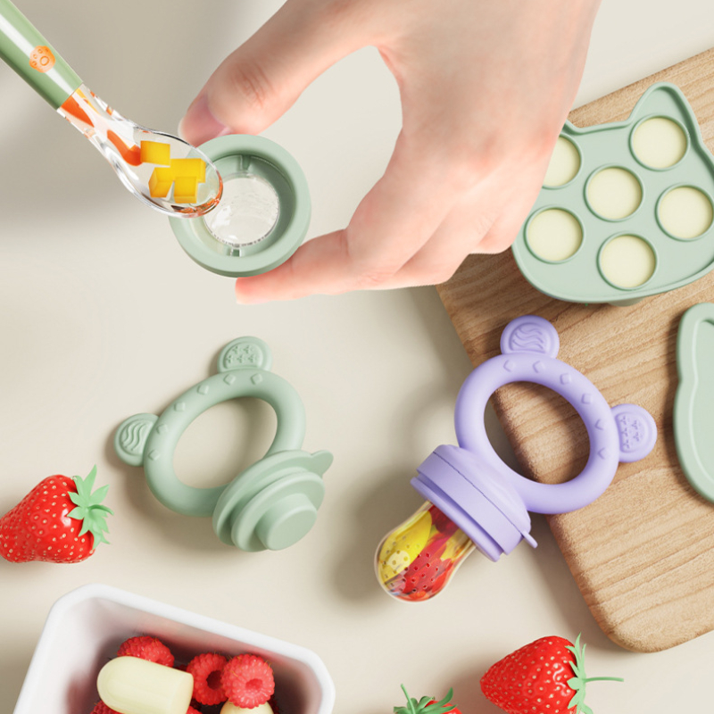 Baby Pacifier Fruit Feeder Wit - Baby Food Guide recension och pris