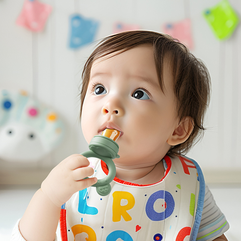 Baby Pacifier Fruit Feeder Wit - Baby Food Guide recension och pris