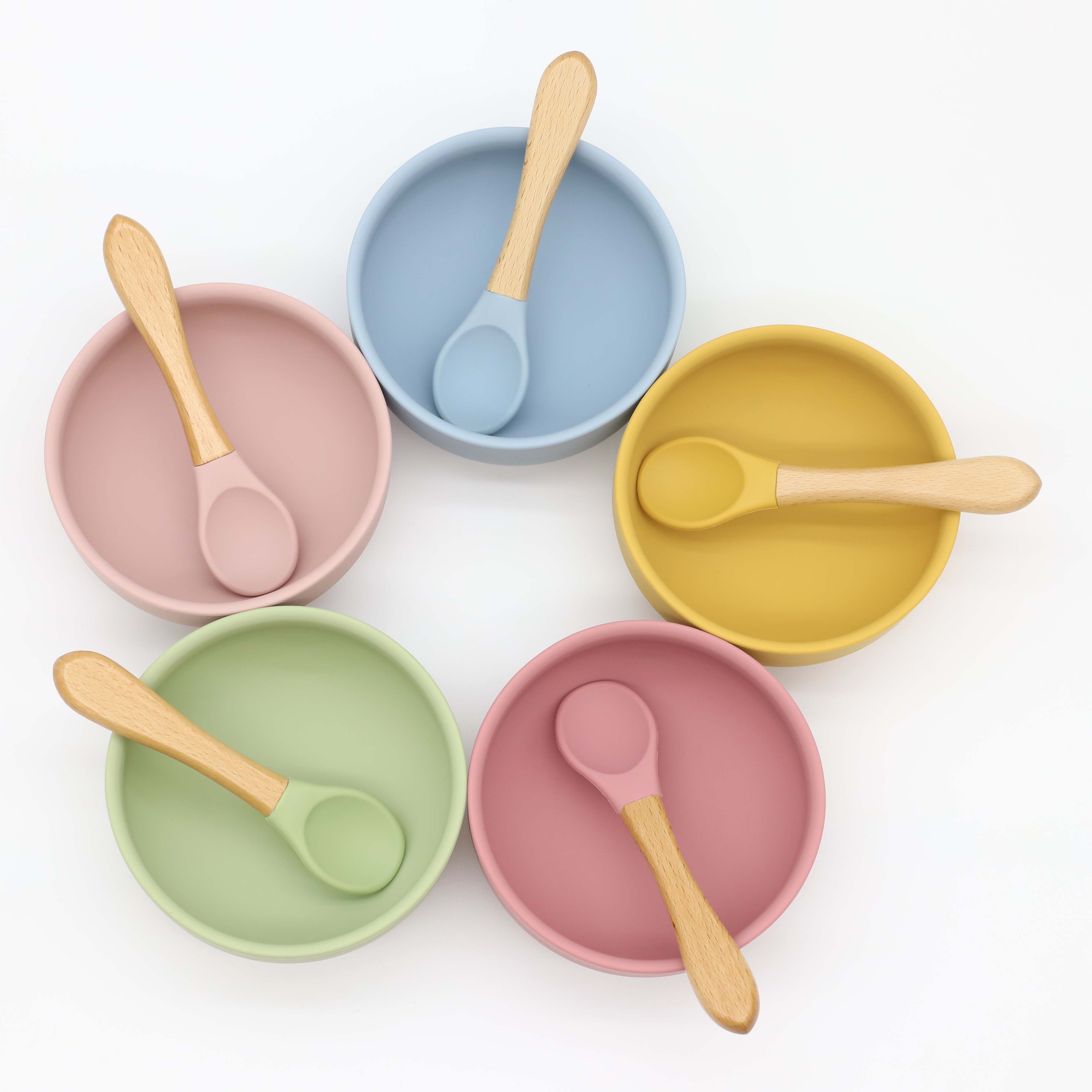 Silicone bowl with suction cup - Baby Food Guide recension och pris