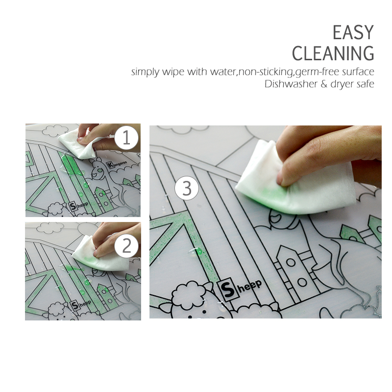 Silicone Baby Placemat 1pc Bab - Baby Food Dinner recension och pris