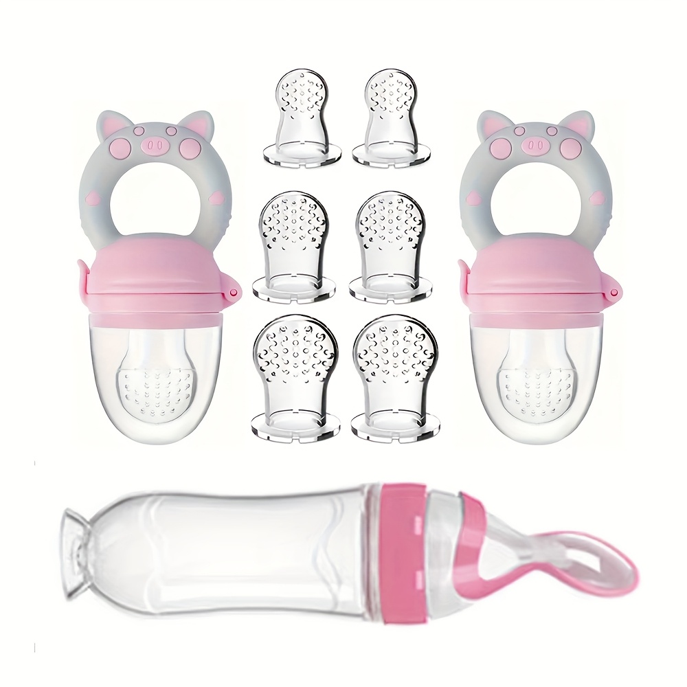 9pcs Feeding Cutlery:1 Silicon - Baby Food Jars recension och pris
