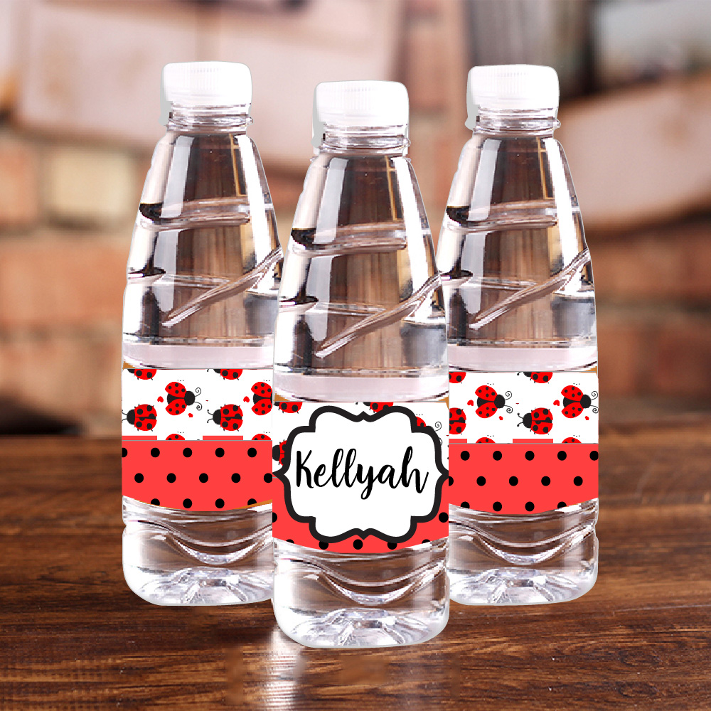 Personalised Ladybug Red Polka - Baby Food Kids recension och pris